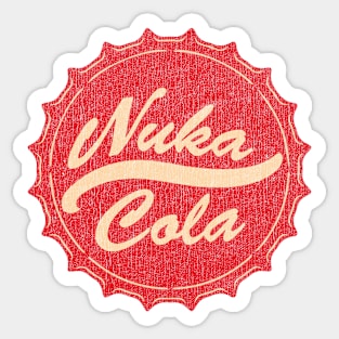 Fallout Nuka-Cola Bottle Cap Sticker